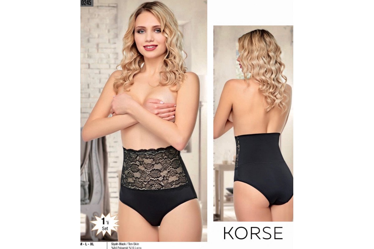 Belinay 0245 esas Toparlayıcı Dantelli Alt Geyim – Belinay 0245