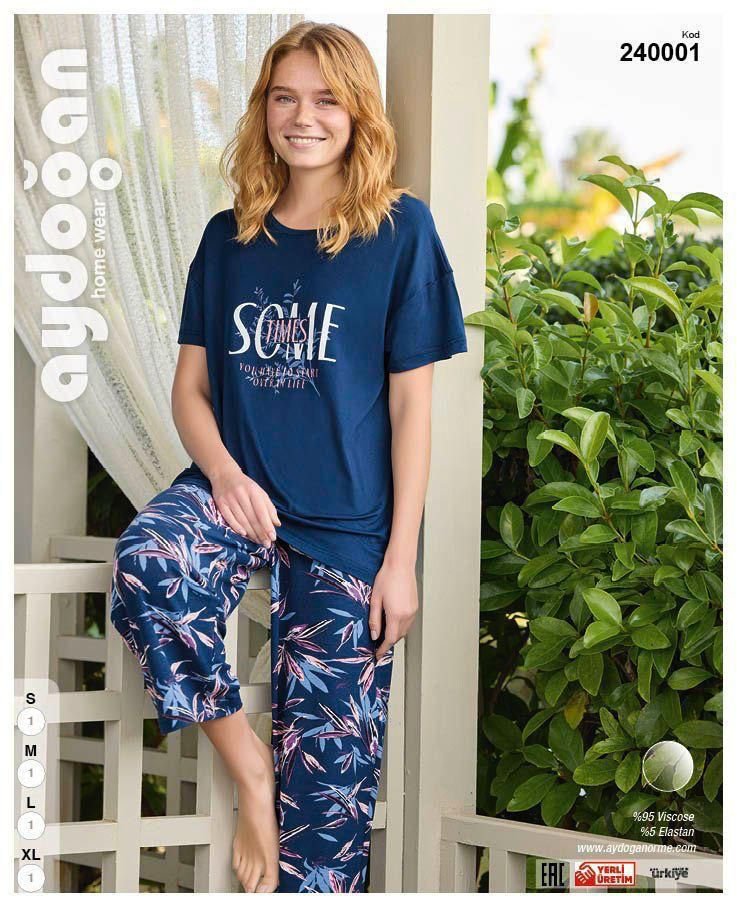 Pambiq Pijama Pijama Dəsti – Aydoğan