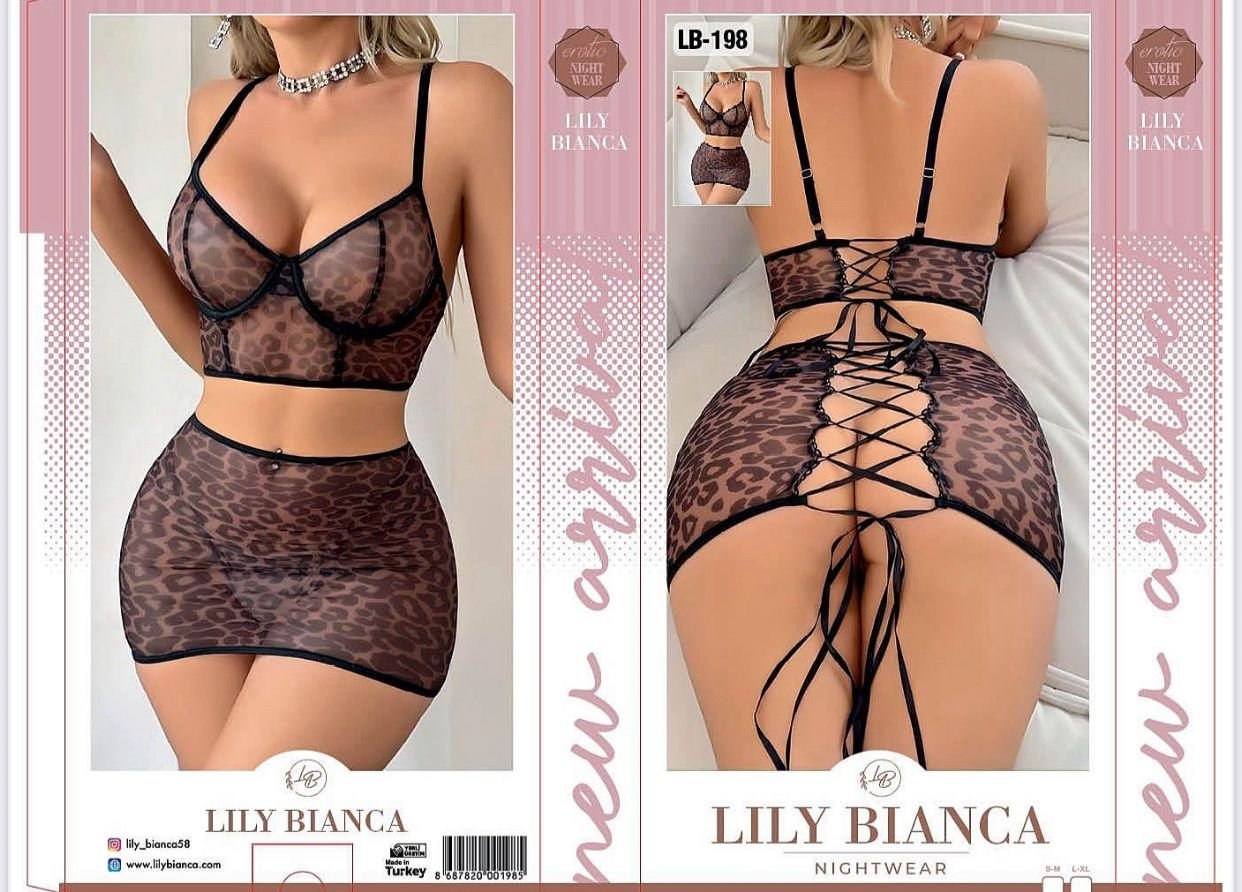 Fantazi geyim lily bianca Lb-198 erotik geyim