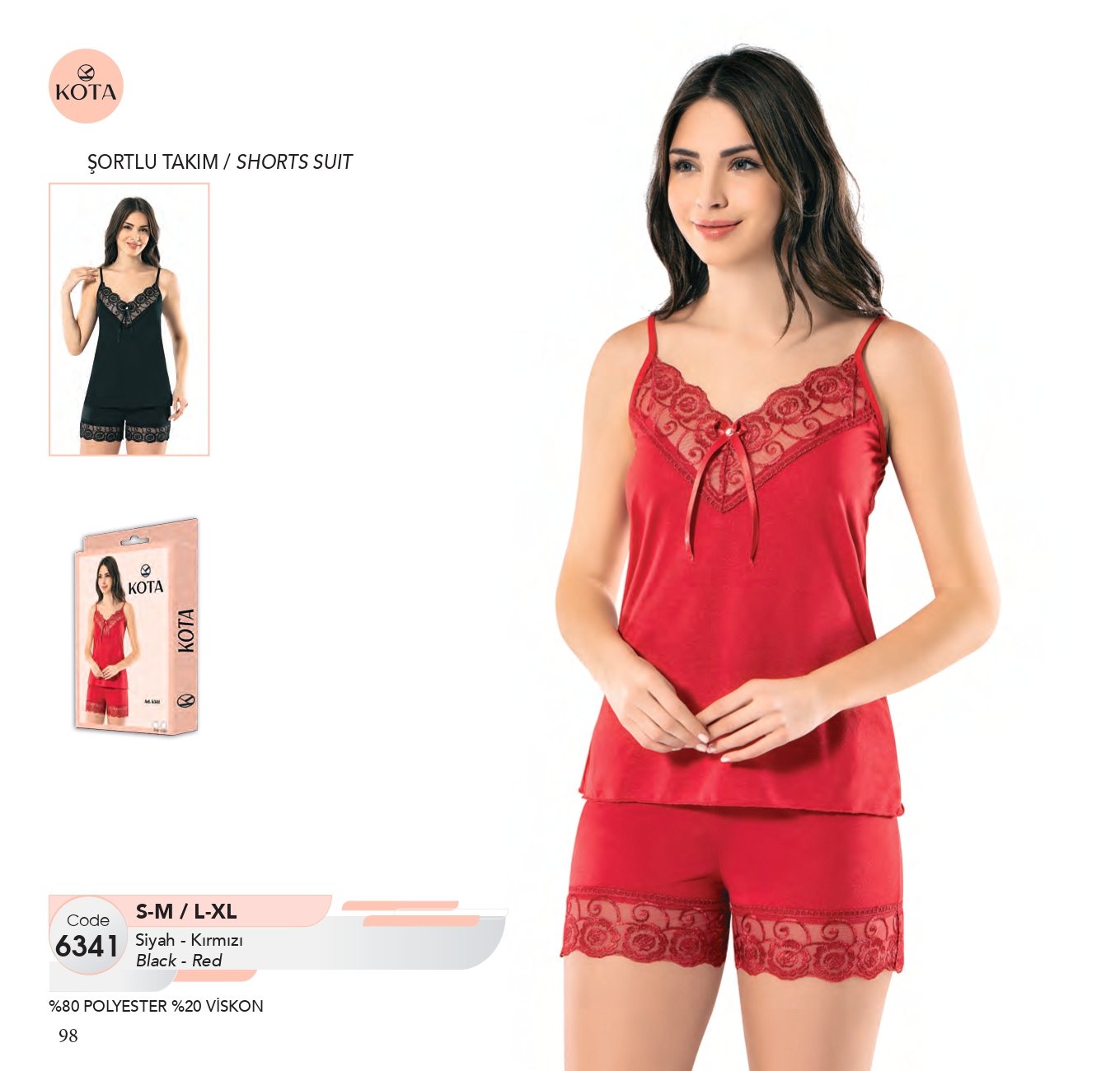 Kota 6341 gece geyimi Gecə Geyimi – Kota 6341
