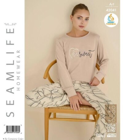 Seamlife 42041 Homewear Pijama Dəsti