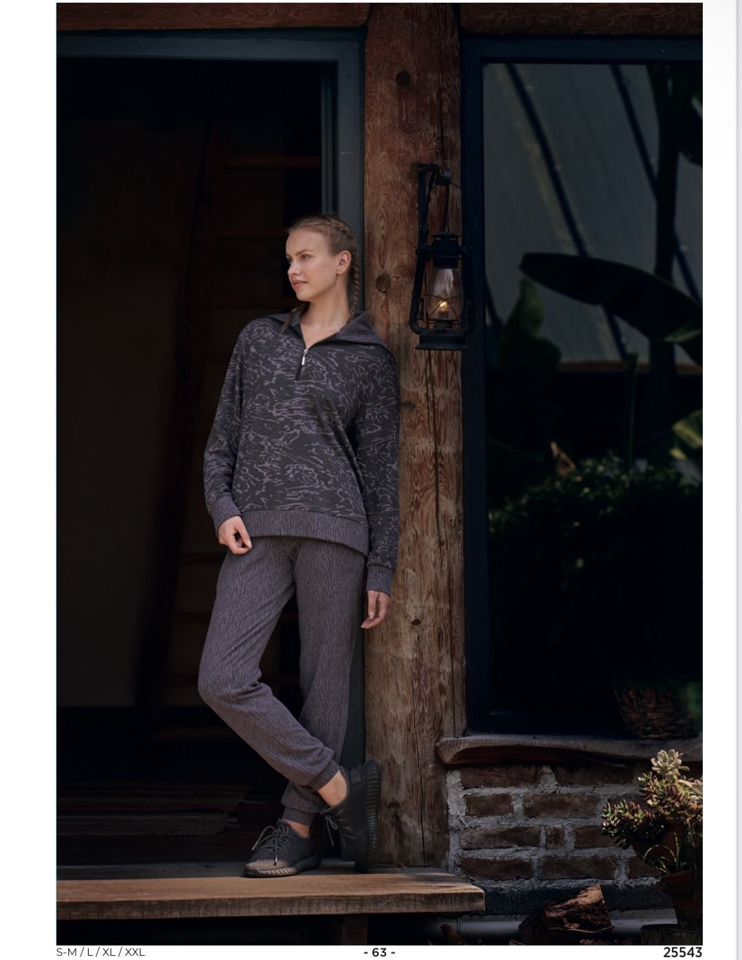 Ev geyimleri Coşku 25543 Homewear Ev Geyimi Dəsti