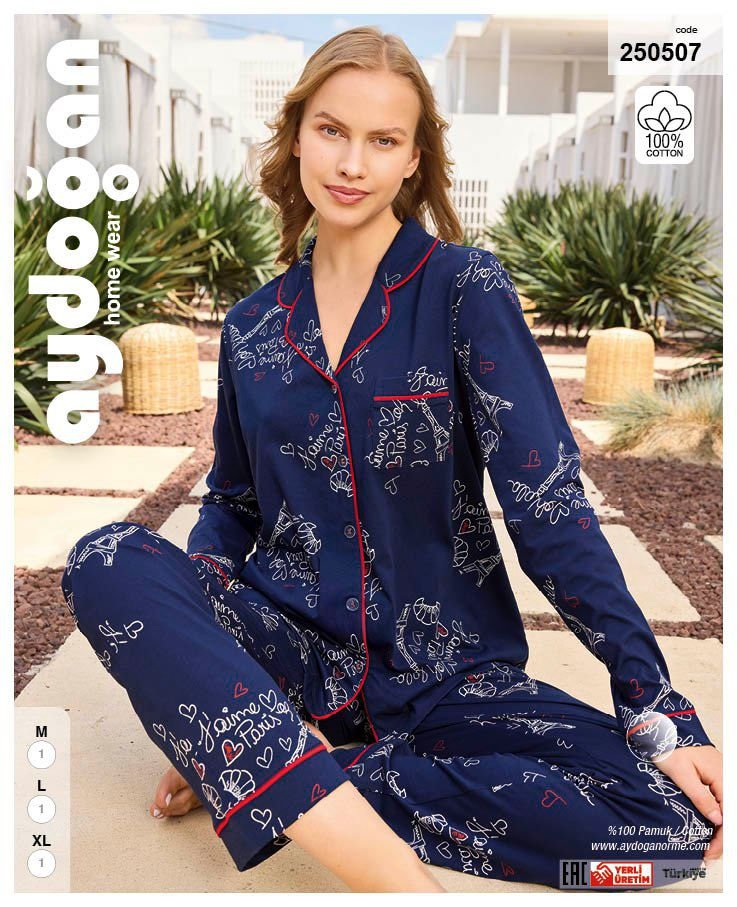 Mavi Pijamalar Mavi Pijama Dəsti