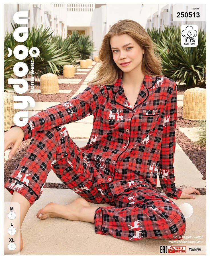 Pijamalar Yeni İl Pijama Dəsti