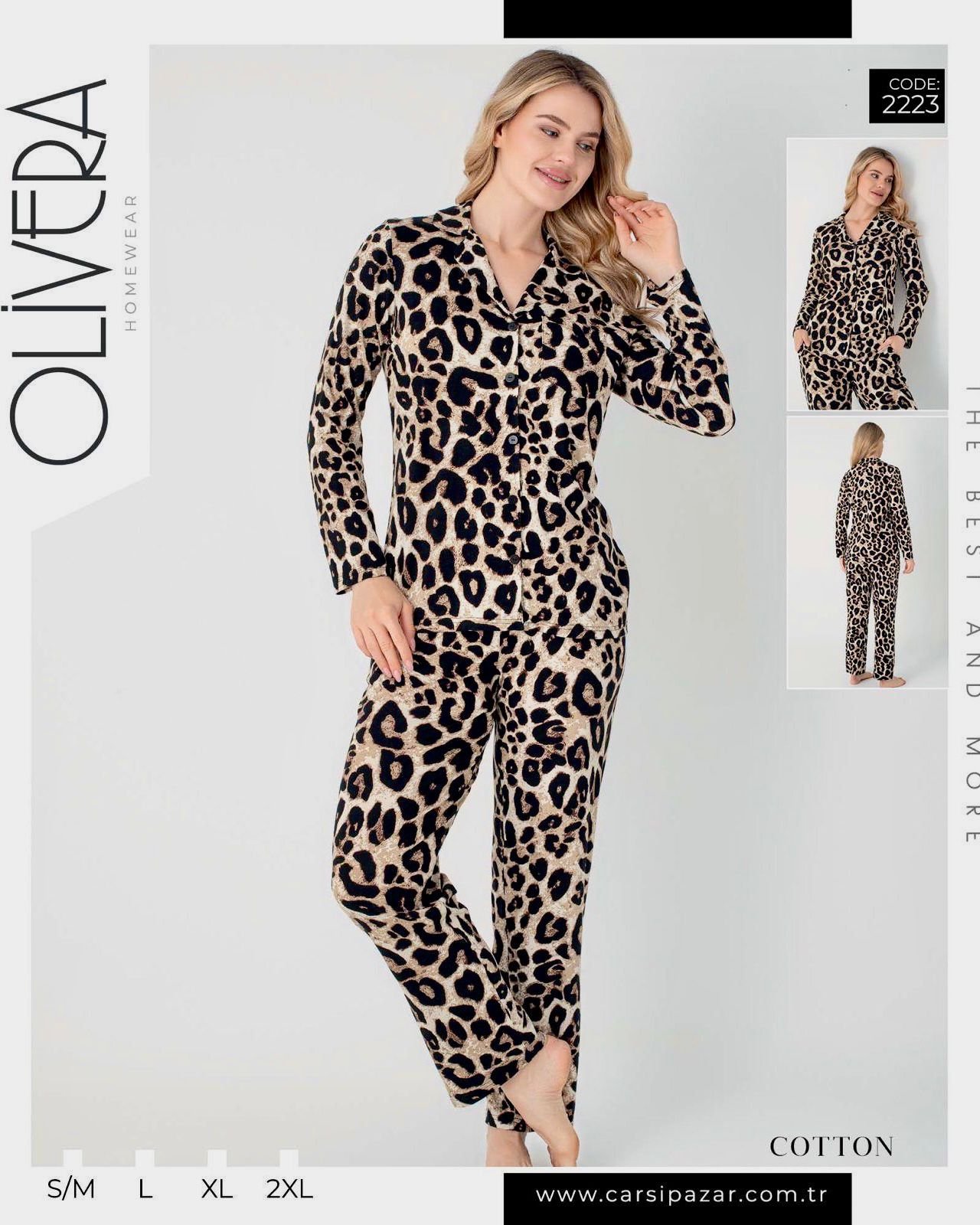 Pambıq pijama Olivera Pambıq pijama Olivera 2223