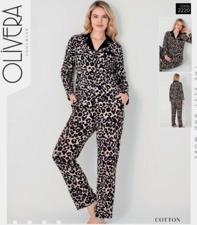 Pambıq pijama Olivera 2220