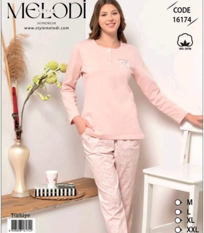 Pambıq Pijama Melodi 16174 (100% Pambıq)