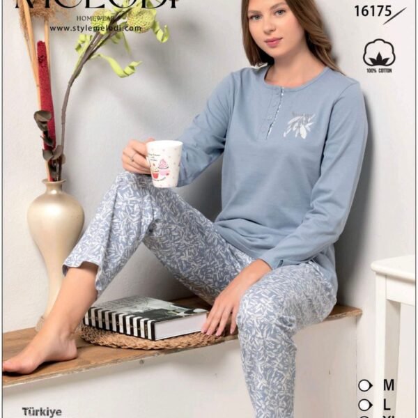 Pambıq Pijama Melodi 16175 (100% Pambıq)
