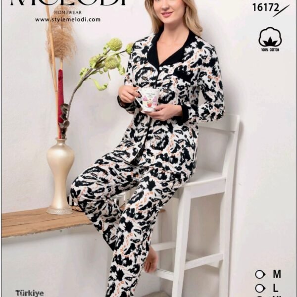 Pambıq Pijama Melodi 16172 (100% Pambıq)