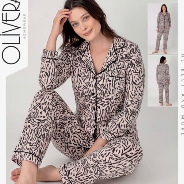 Pambıq pijama Olivera 2216