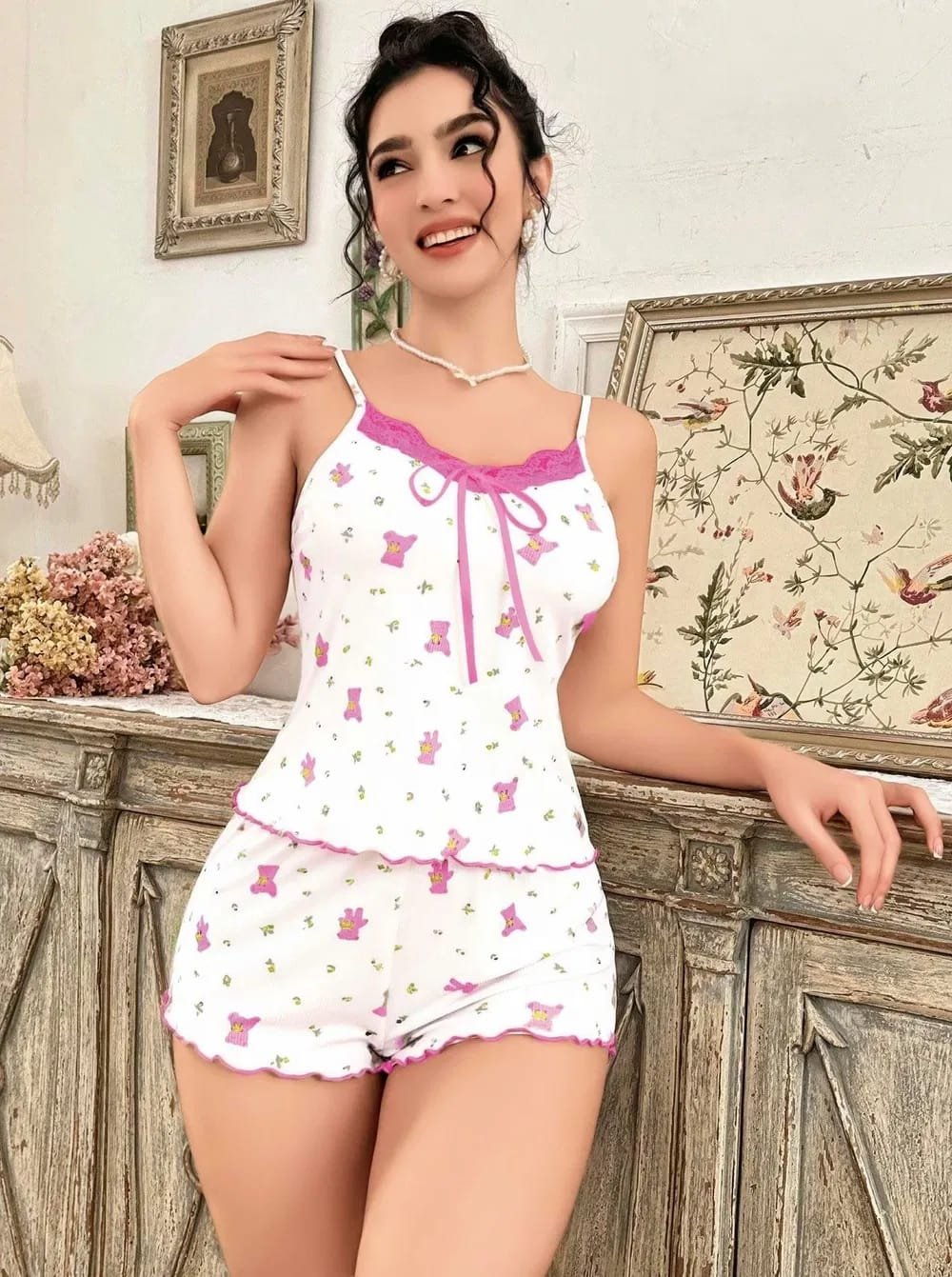 Pijama ayıcıqlı model Pijama ayıcıqlı model