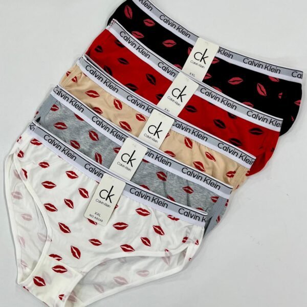 Calvin Klein Dodaq Naxışlı Pambıq Tuman