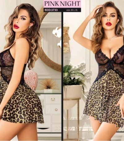 Fantazi leopard gecəlik