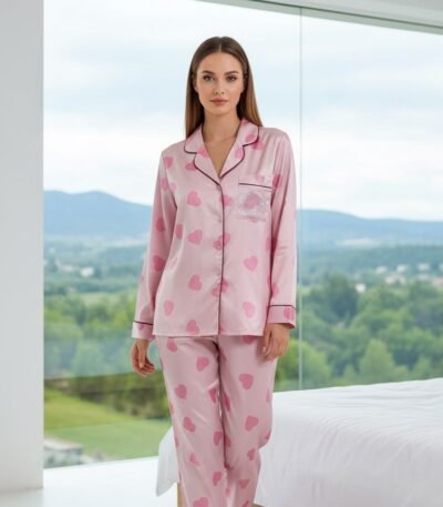 Pijama atlas ürəkli Victoria's Secret