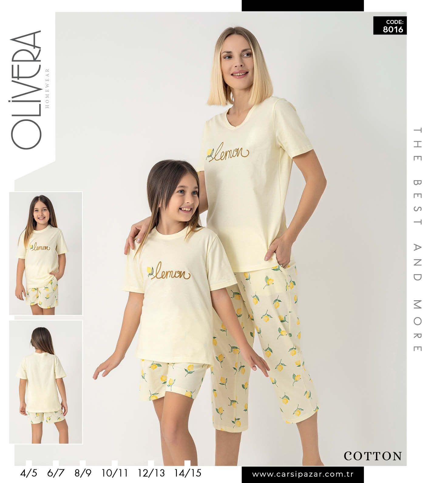 Pijama limonlu uşaq Pijama limonlu uşaq