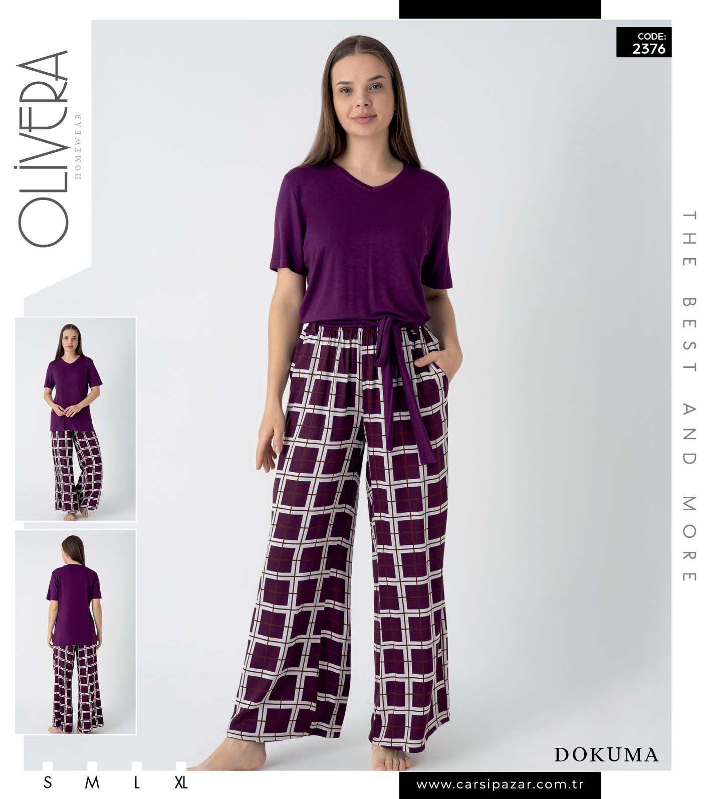 Pijama damalı bənövşəyi Pijama damalı bənövşəyi