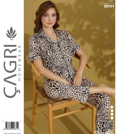 uzun şalvarlı pijama dəsti