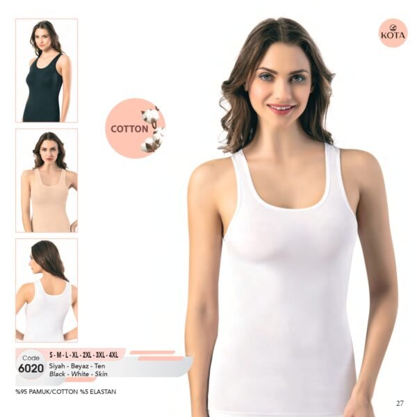 Geniş Askılı Atlet – Kota 6020