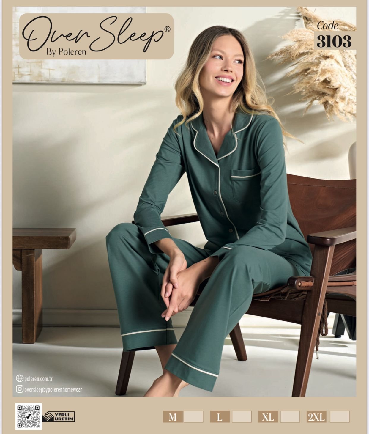 pijama dest Over Sleep 3103 Pijama Dəsti