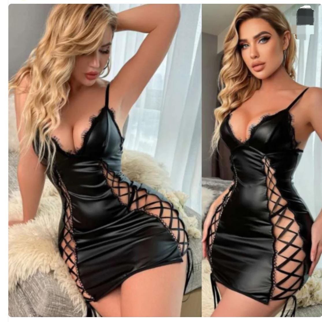 fantazi deri don gece geyimi Fantazi deri don