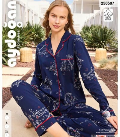 Mavi Pijama Dəsti