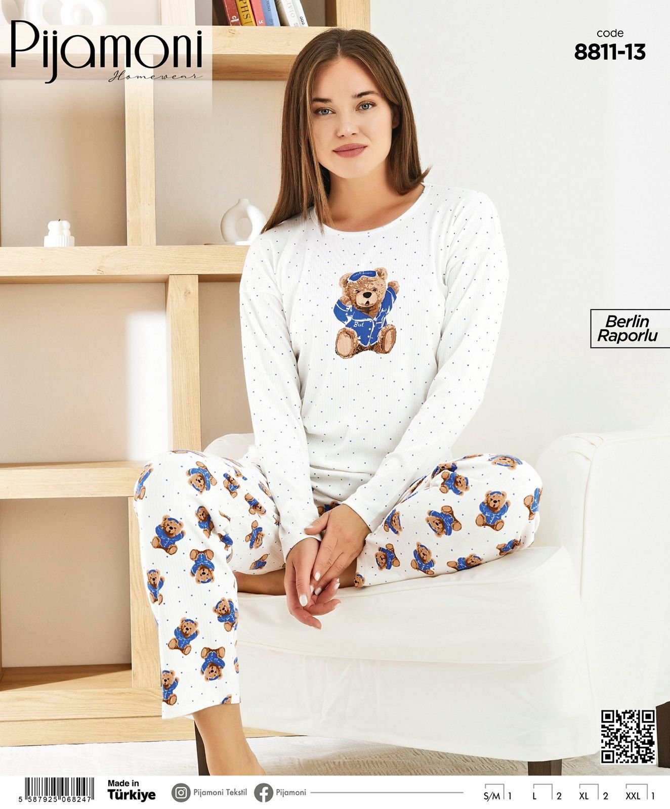 Pambiq Pijama Pijama Takımı