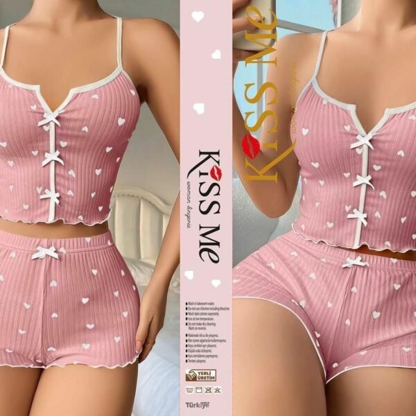 Ev Geyimi Şortlu Kiss Me 5009