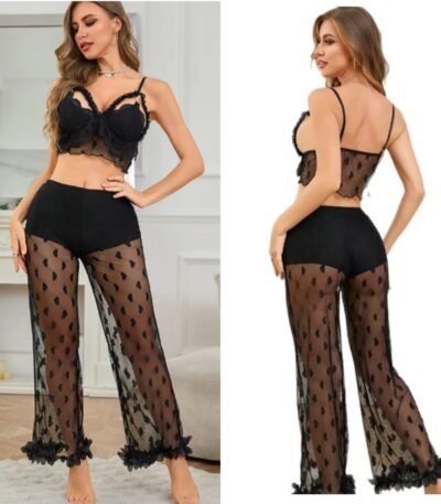 Fantazi qara şalvarlı