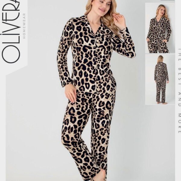 Pambıq pijama Olivera 2223