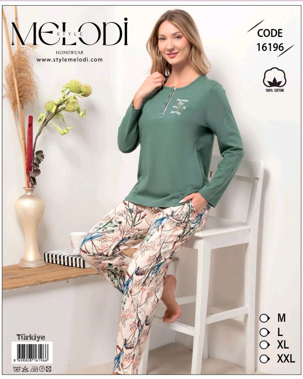 Pambıq Pijama Melodi Pambıq Pijama Melodi 16196