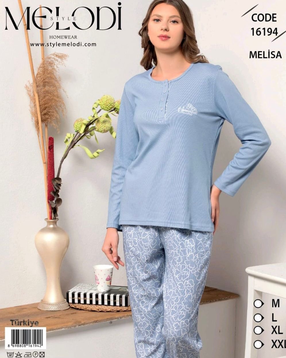 Pambıq Pijama Melodi Pambıq Pijama Melodi 16194
