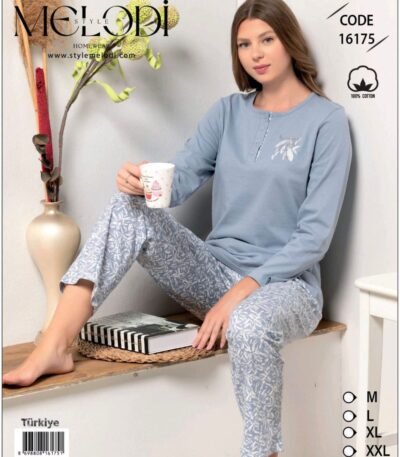 Pambıq Pijama Melodi 16175 (100% Pambıq)