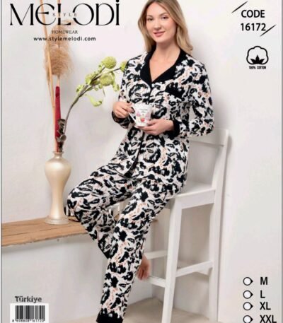 Pambıq Pijama Melodi 16172 (100% Pambıq)