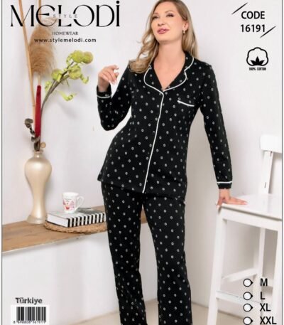 Pambıq Pijama Melodi 16191 (100% Pambıq)