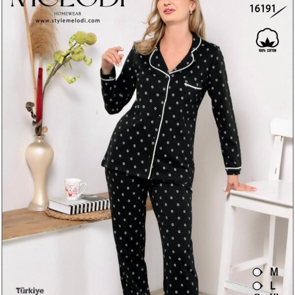 Pambıq Pijama Melodi 16191 (100% Pambıq)