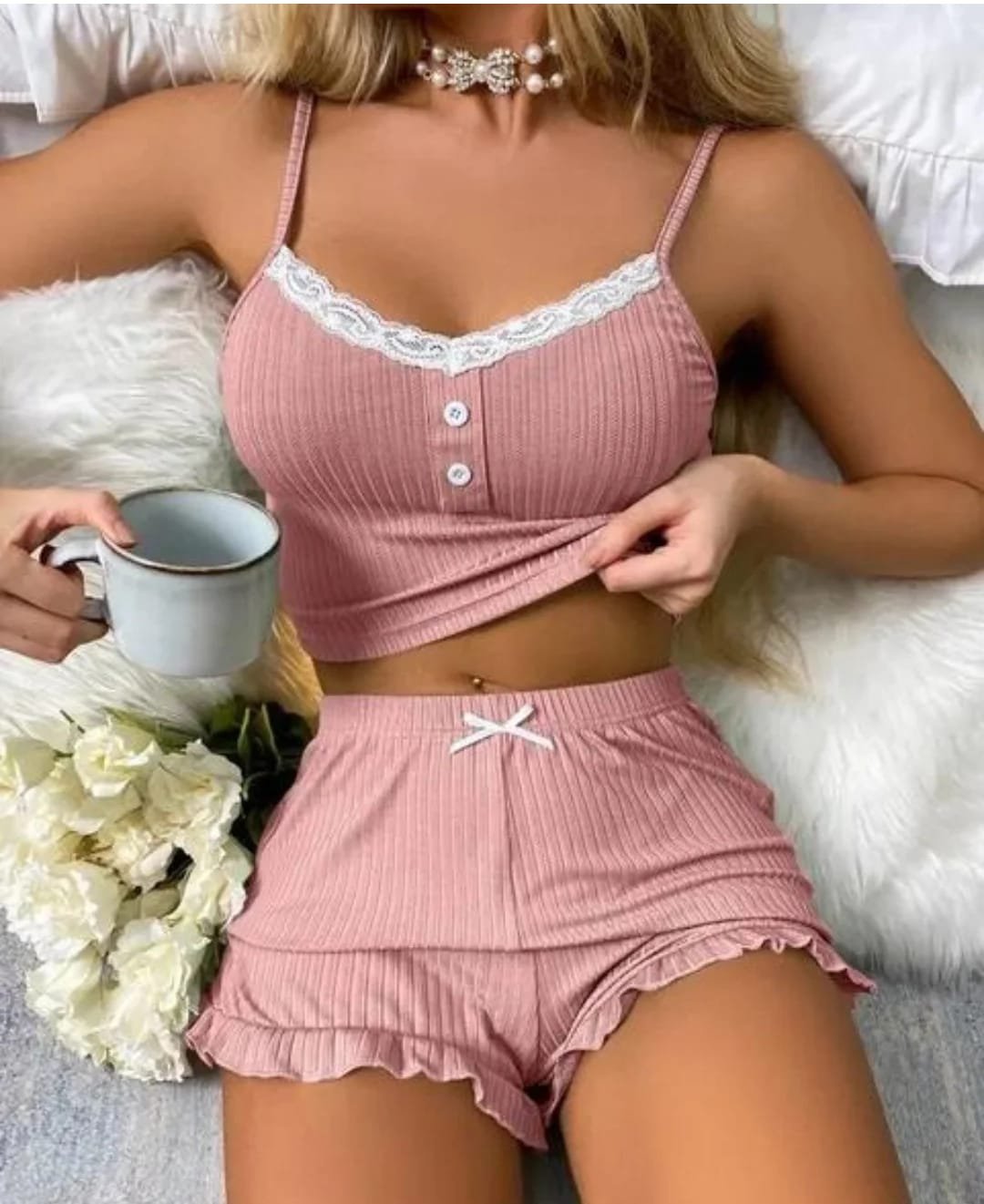 Pijama qısa şortlu Pijama qısa şortlu