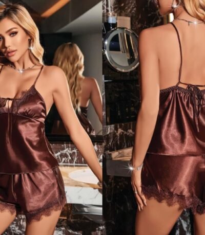 Pijama qısa şortlu