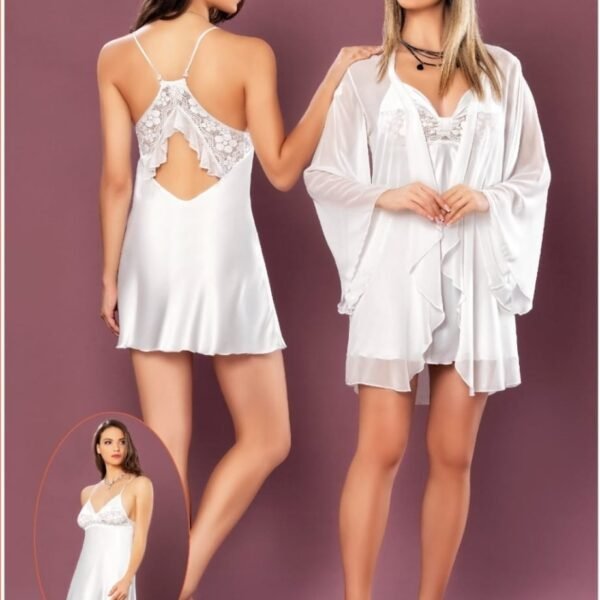 Punyar kürəyi naxışlı gecəlik