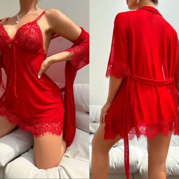 Fantazi qırmızı tüllü