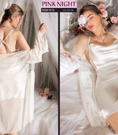 Punyar ağ atlas dəst