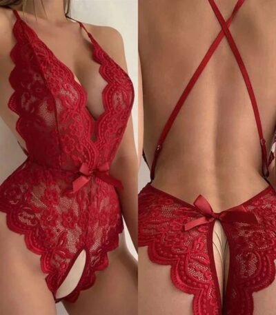 Fantazi qırmızı krujeva