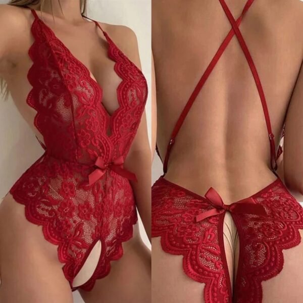 Fantazi qırmızı krujeva