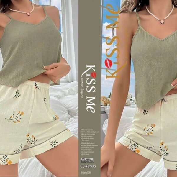 Ev Geyimi Şortlu Kiss Me 5099
