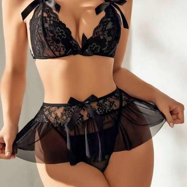 Fantazi Mini Ətəkli Dəst Oriella