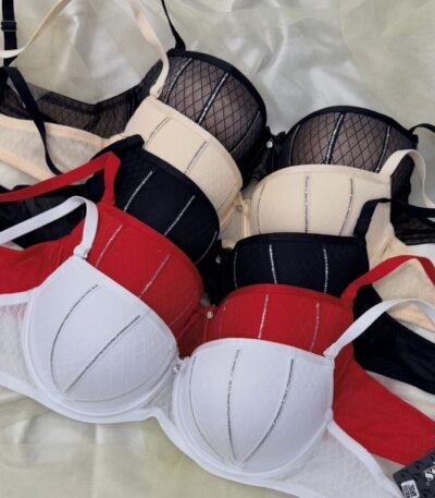 Büstqalter daşlı torlu