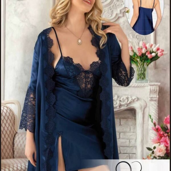 Xonçalıq tünd mavi dəst