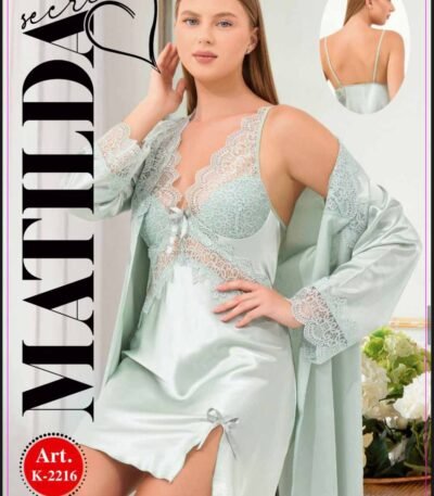 Atlas açıq yaşıl dəst (Mint)