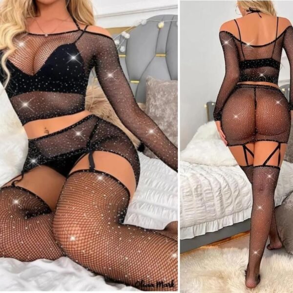 Fantazi daşlı 3-lü dəst