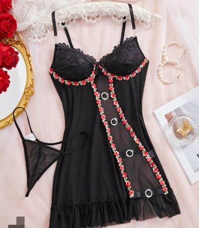 Fantazi gül naxışlı