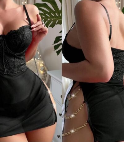 Fantazi qara zəncirli